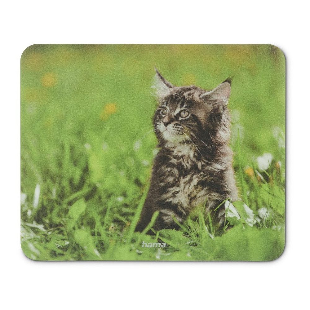 Hiirepadi Hama Animal/loomapilt - Silk mouse pad, libisemiskindel kummipõhi, optilisele hiirele
