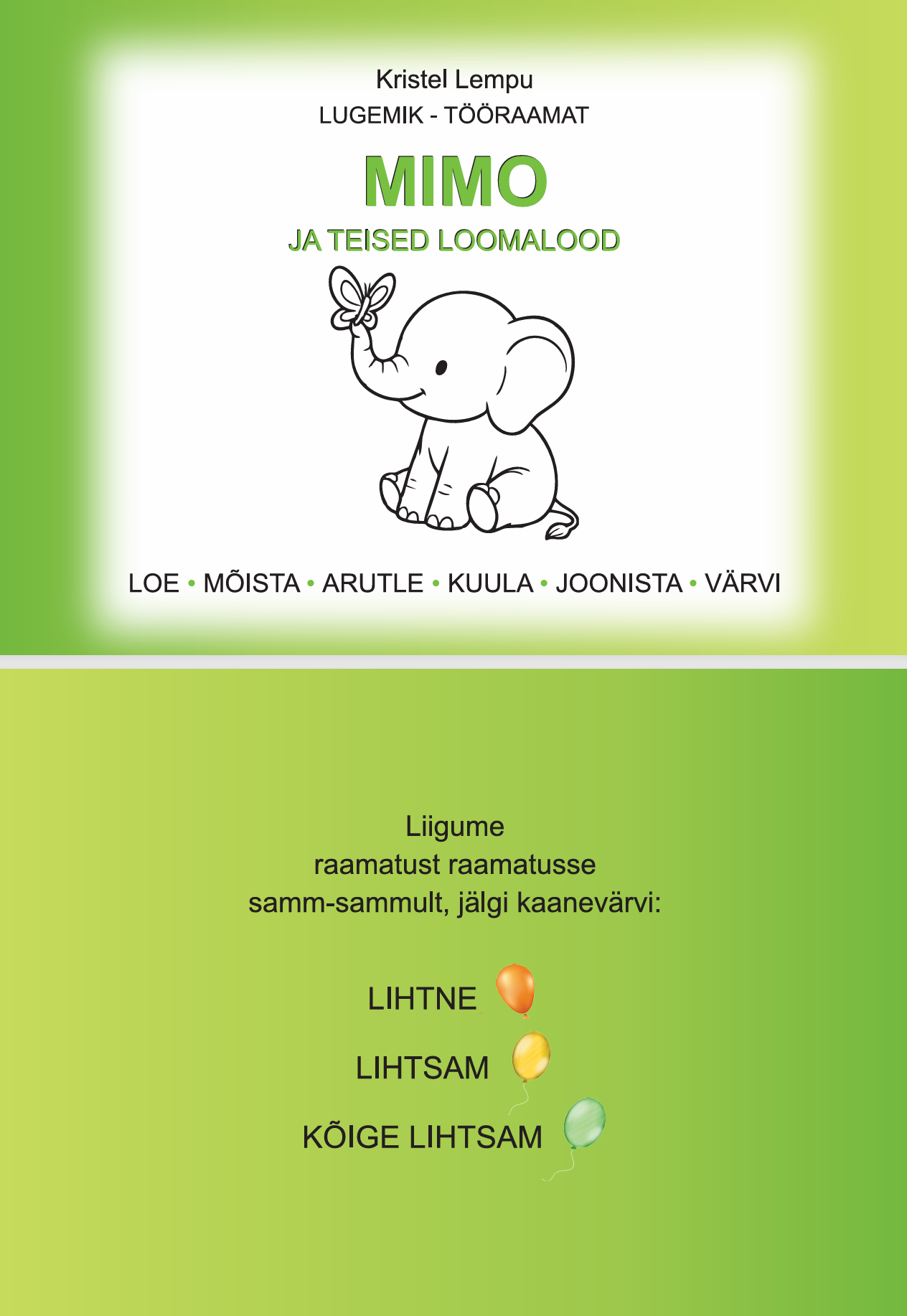 MIMO ja teised loomalood. Lugemik-tööraamat