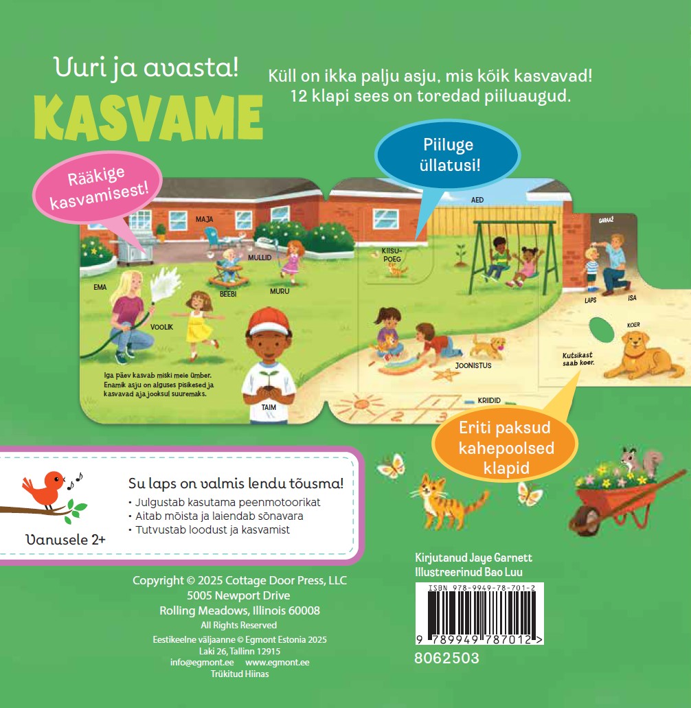 Uuri ja avasta. Kasvame - Jaye Garnett