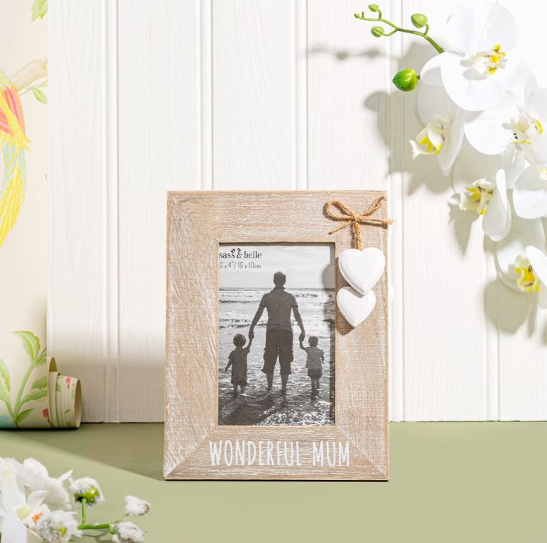Pildiraam Wonderful Mum Heart, 15x10cm