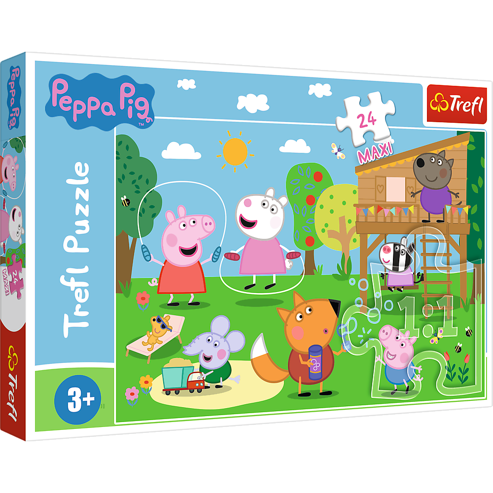 TREFL PEPPA PIG Maxi Pusle Põrsas Peppa, 24 osa