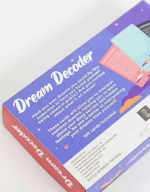 KAARDIKOMPLEKT UNENÄGUDE SELETAJA DREAM DECODER