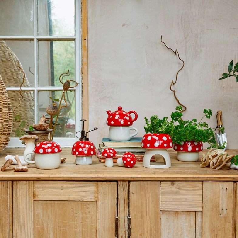 Tee serveerimise komplekt Red Mushroom Tea For One