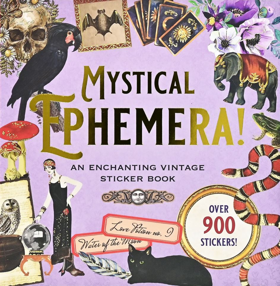 Kleepsuraamat Mystical Ephemera, 50lk