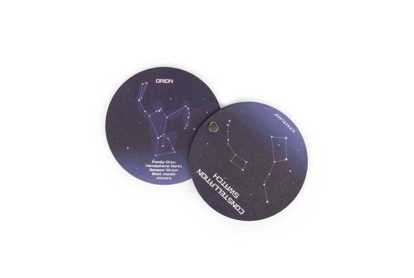 Tähtkujude raamat UV-taskulambiga, Constellation
