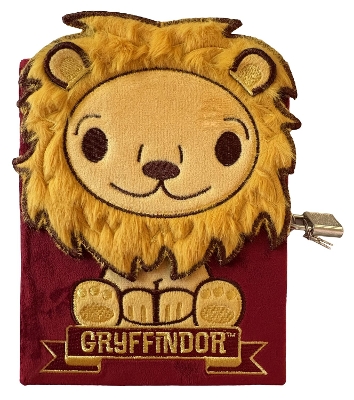 Harry Potter: Gryffindor Plush Lock & Key Diary