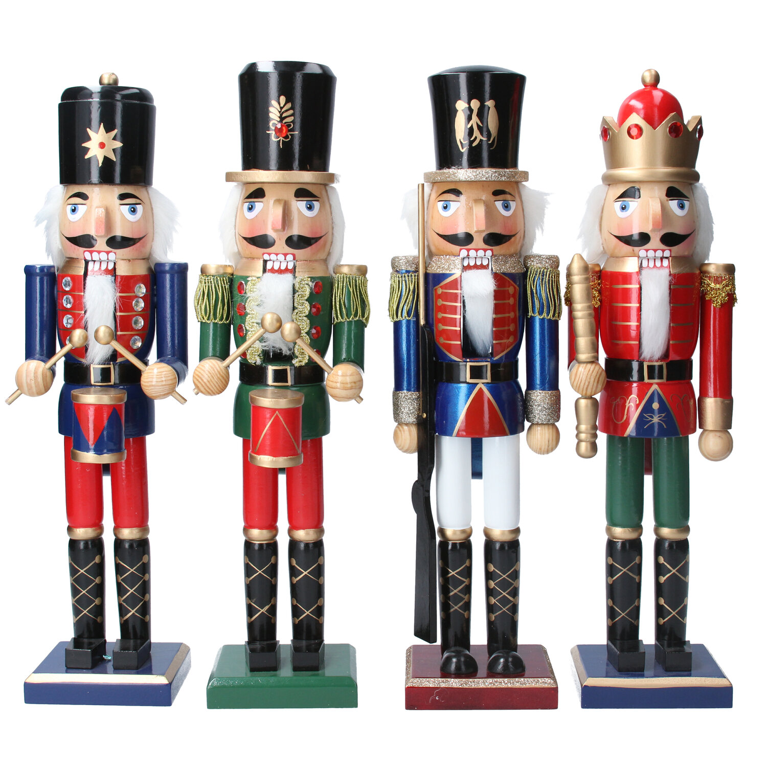 DEKORATIIVKUJU NUTCRACKER, 37CM, ASSORTII