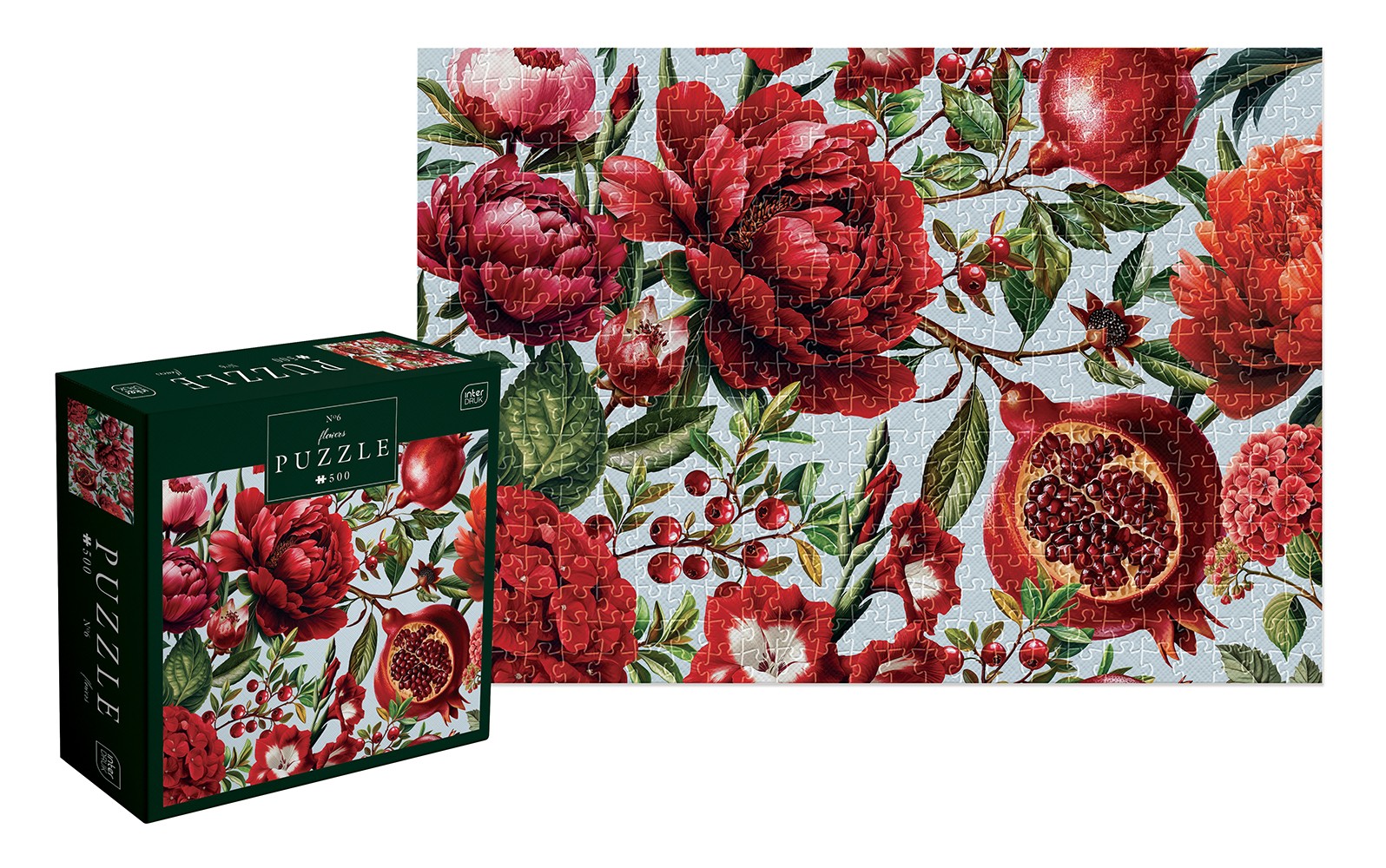 Pusle 500 tk Flowers 6