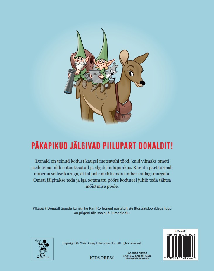 Piilupart Donald. Jõuluks koju - Disney