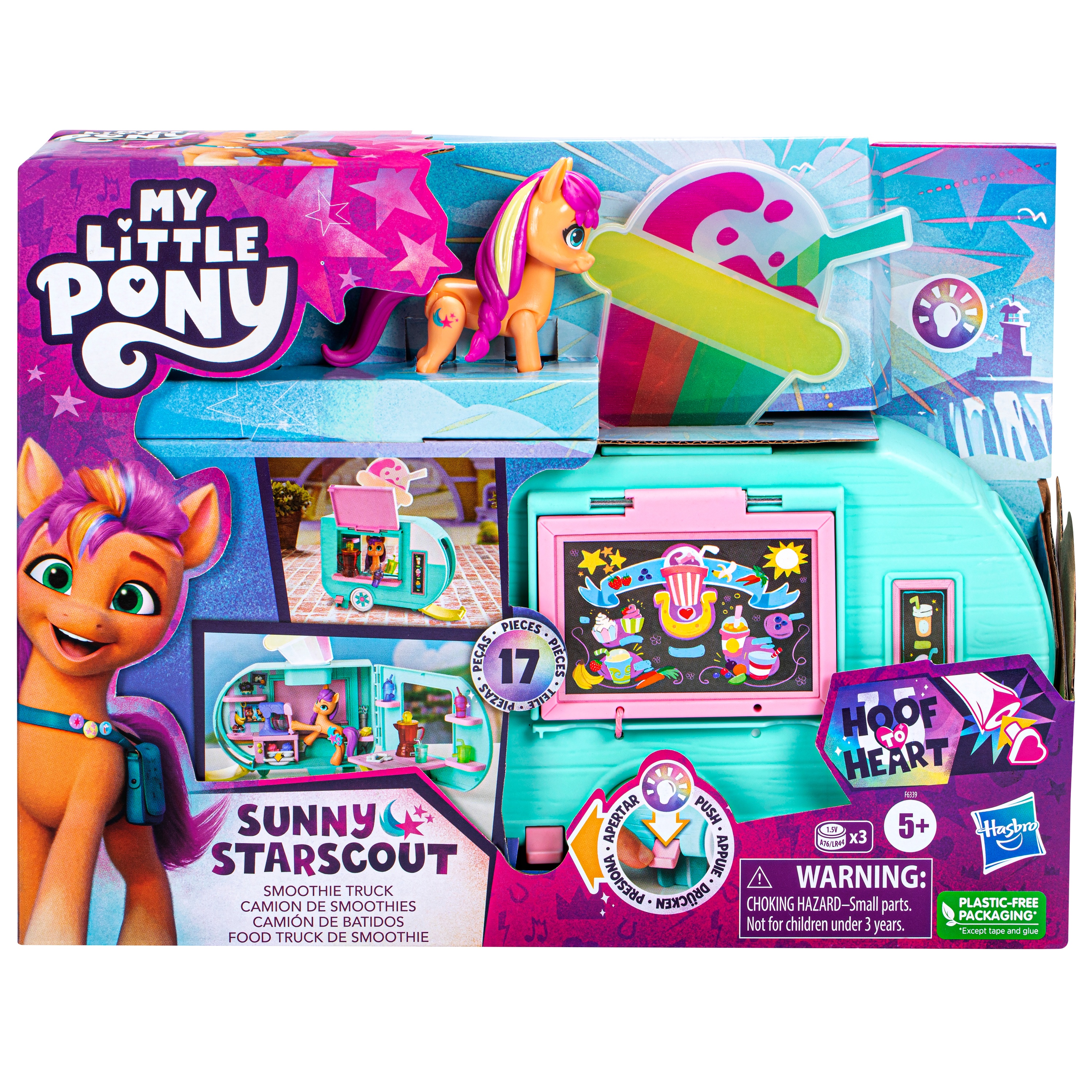 MY LITTLE PONY mängukomplekt Smuuti auto
