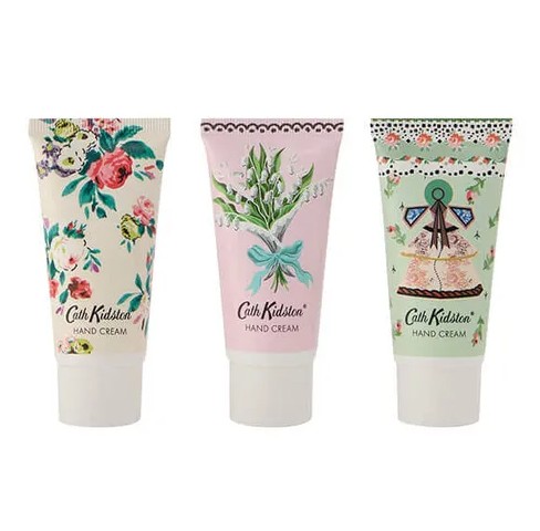 Cath Kidston kätekreemide kinkekomplekt Wild Flowers, 3 x 30ml