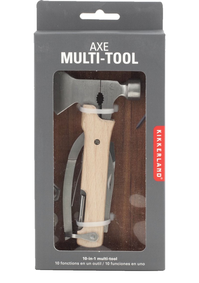 Multitööriist Axe 10-in-1, Tool Steel & Beechwood