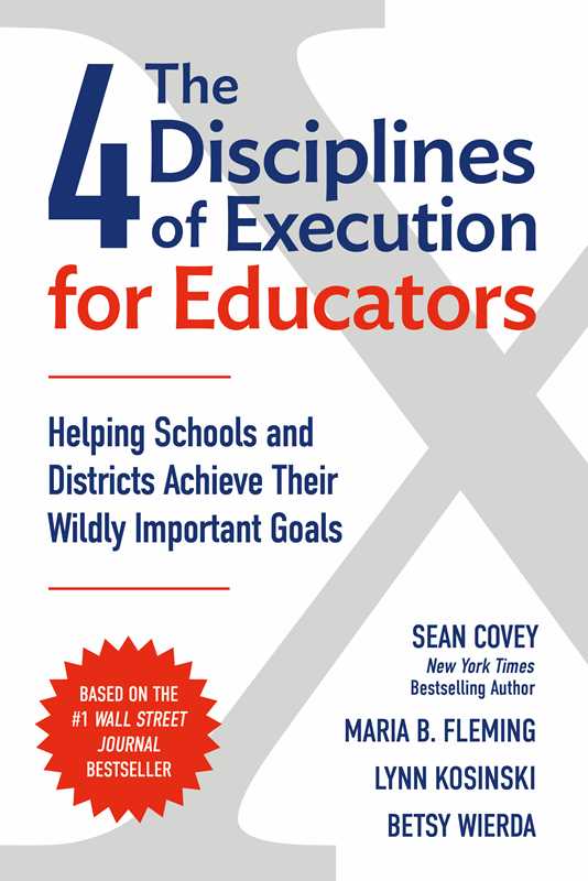 The 4 Disciplines of Execution for Educators