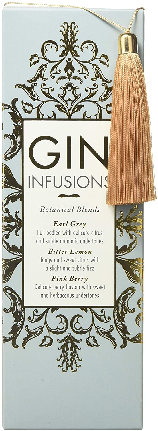 GINI MAITSESTAJAD BOTANICAL BLENDS TEAL, 4 X 3 MAITSET, 25G