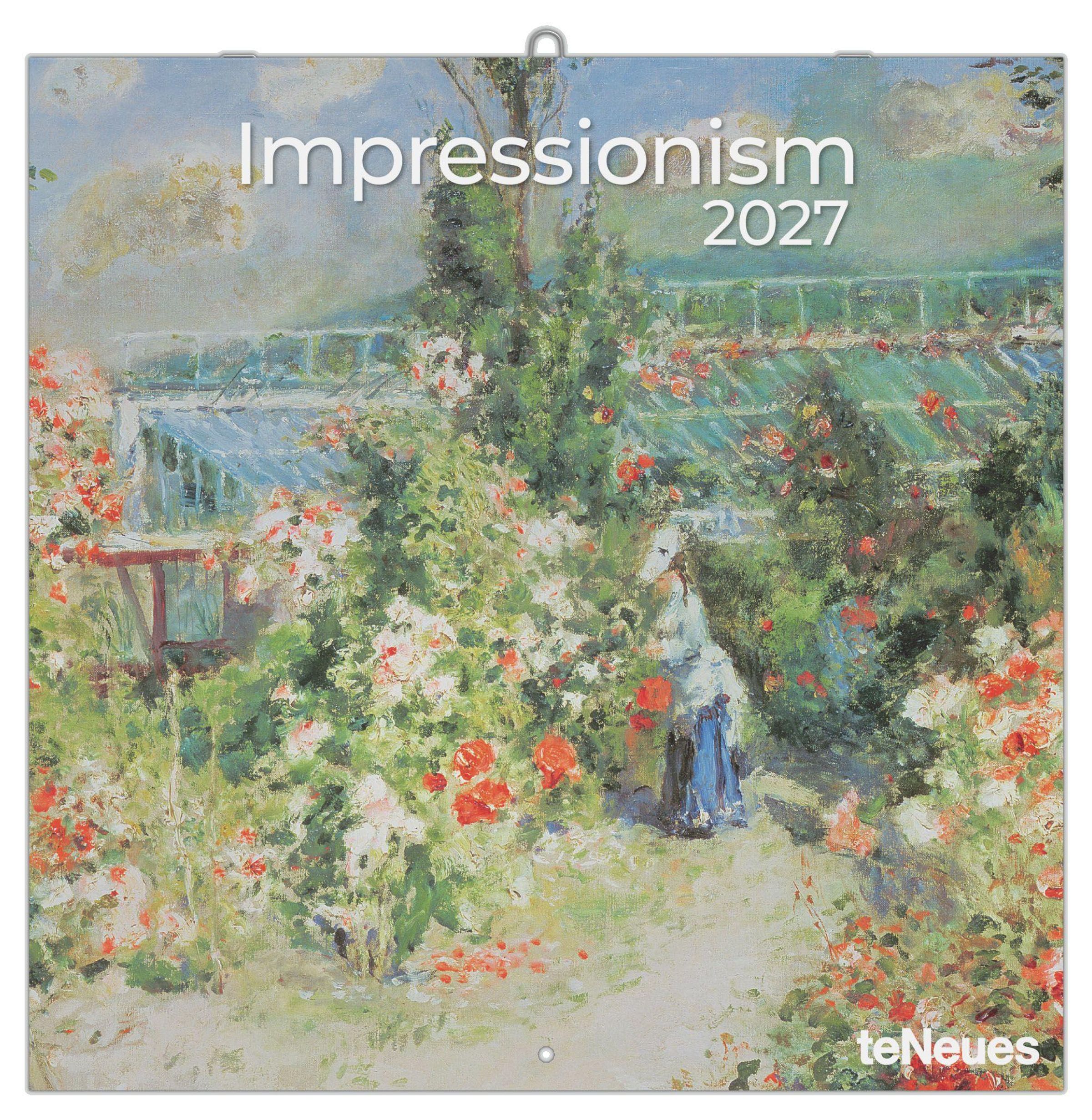 2027 seinakalender Impressionism, 30x30cm