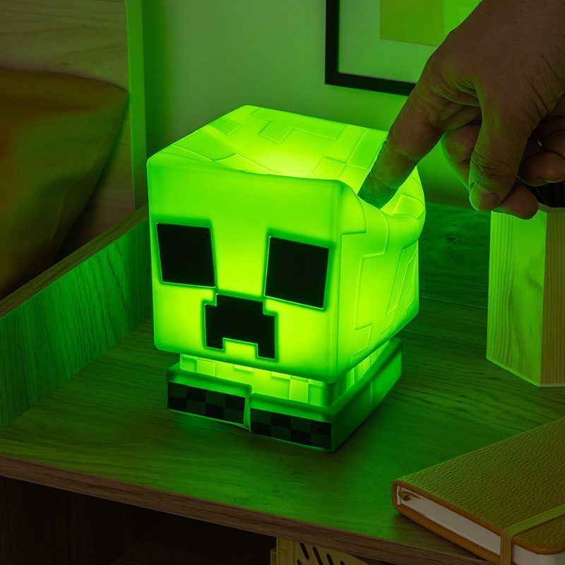 Öölamp Laetav Pehme Silikoonist Minecraft Creeper