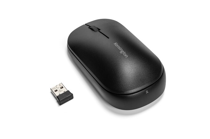 Hiir Kensington K75298WW Black/must SureTrack Dual Wireless/Bluetooth3.0/BT5.0 Mouse DPI1200/2400/4000 AES128bit