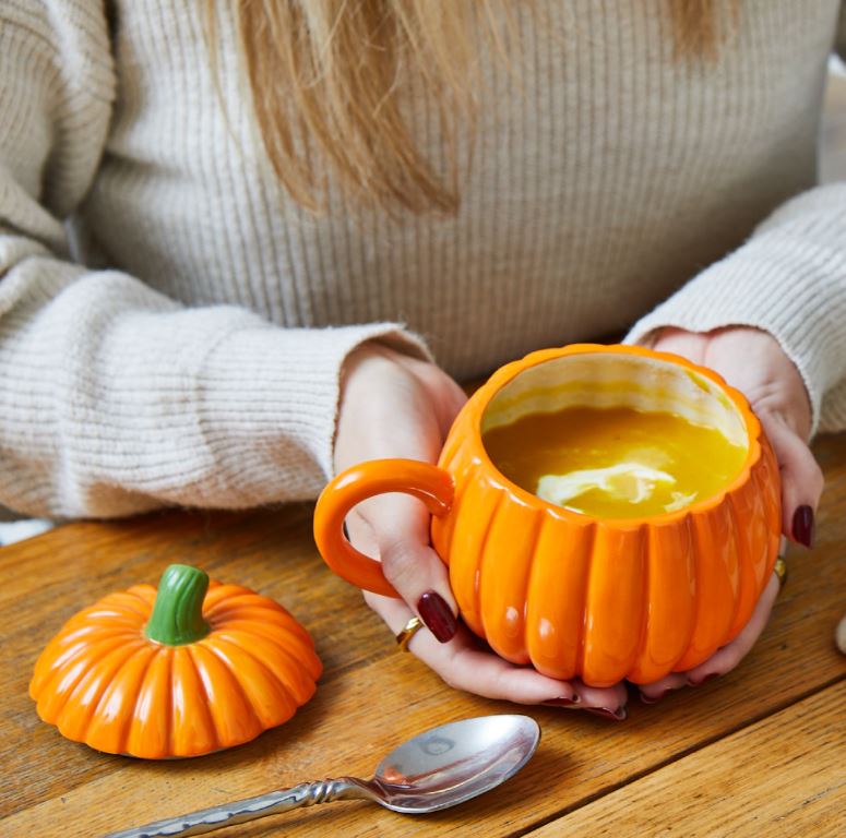 Kauss kaanega Pumpkin
