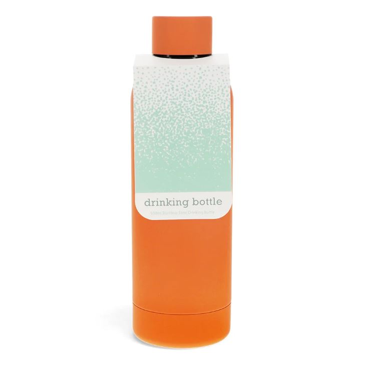 Termospudel Rubber coated, Orange, 500ml