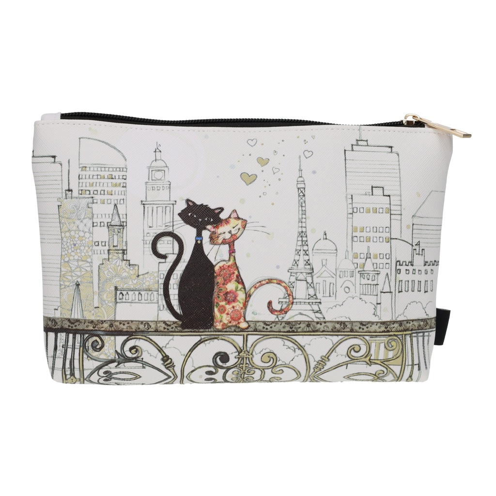Kosmeetikakott Bug Art Cat Paris Lovers