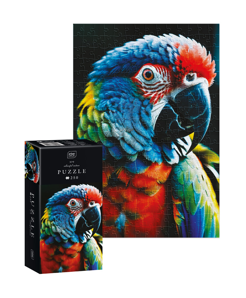Pusle 250 tk Colourful Nature 9 Papagoi