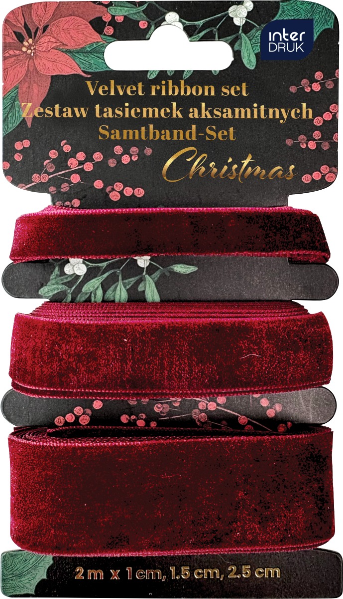Kinkepaela komplekt Christmas Velvet 3x2m Interdruk