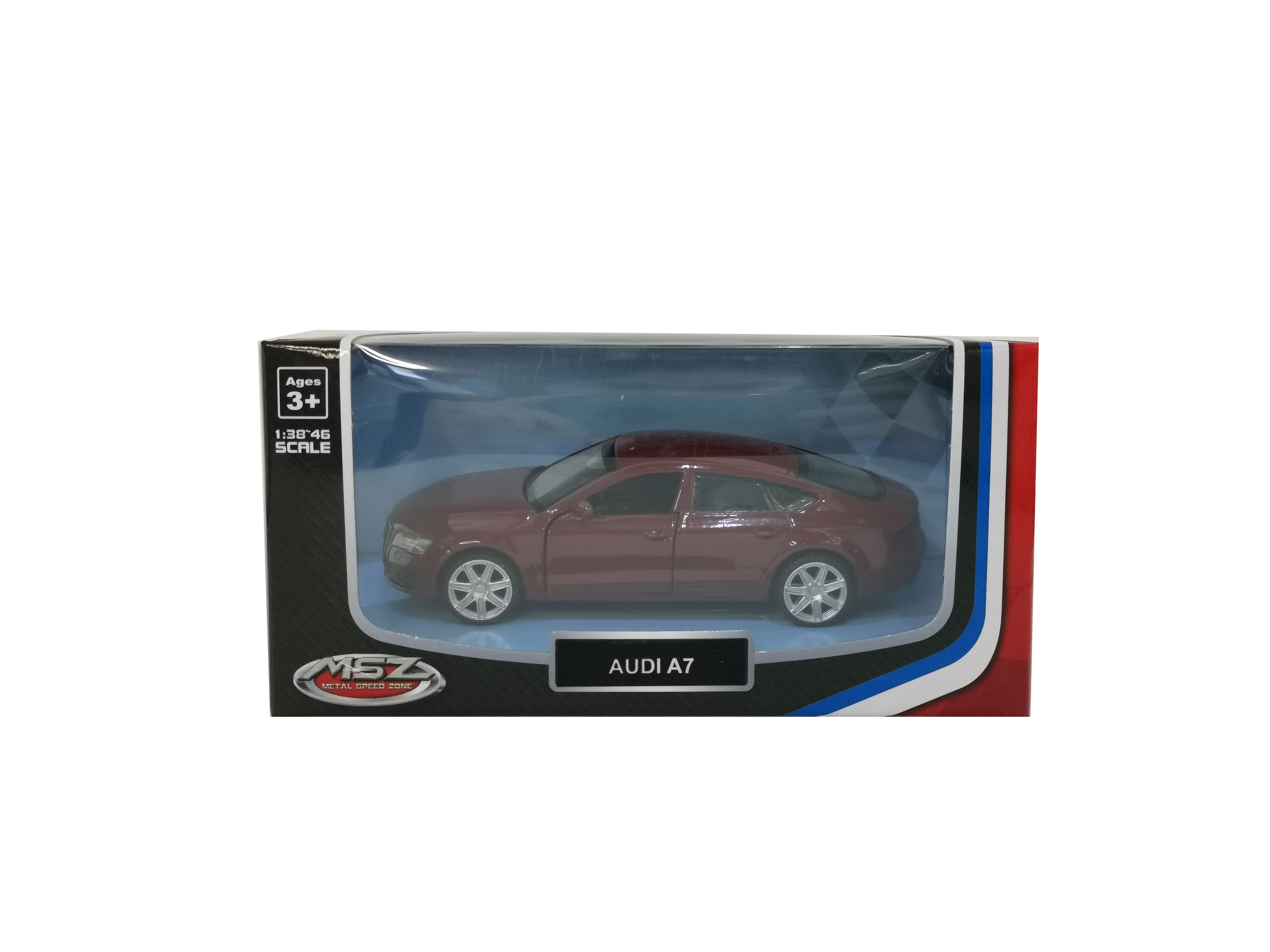 MSZ metallist mudelauto Audi A7, skaala 1:43