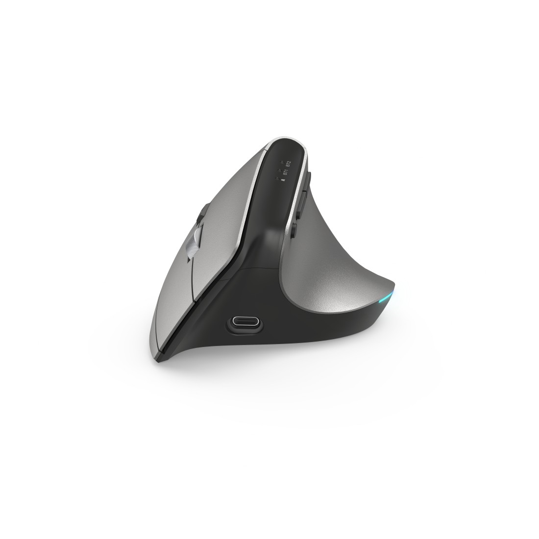 Hiir Hama EMW-700 Vertical Ergonomic Mouse, juhtmevaba ergonoomiline 2.4GHz/Bluetooth5.0, 8-nuppu