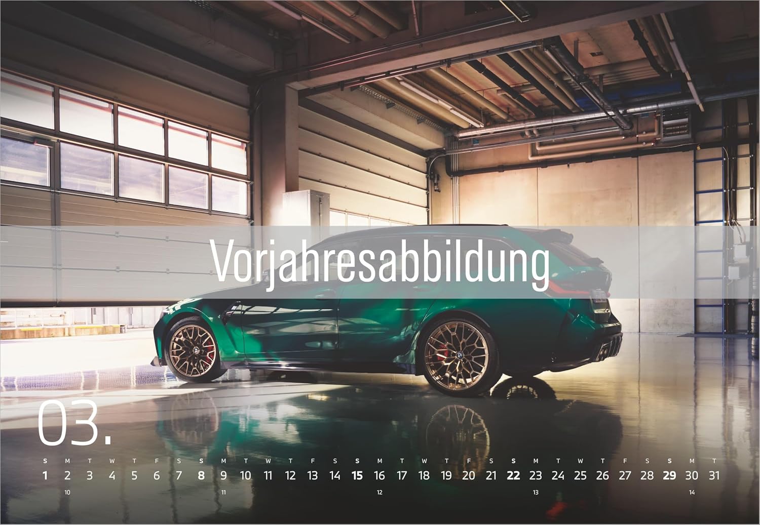 2027 seinakalender BMW M, 35x50cm
