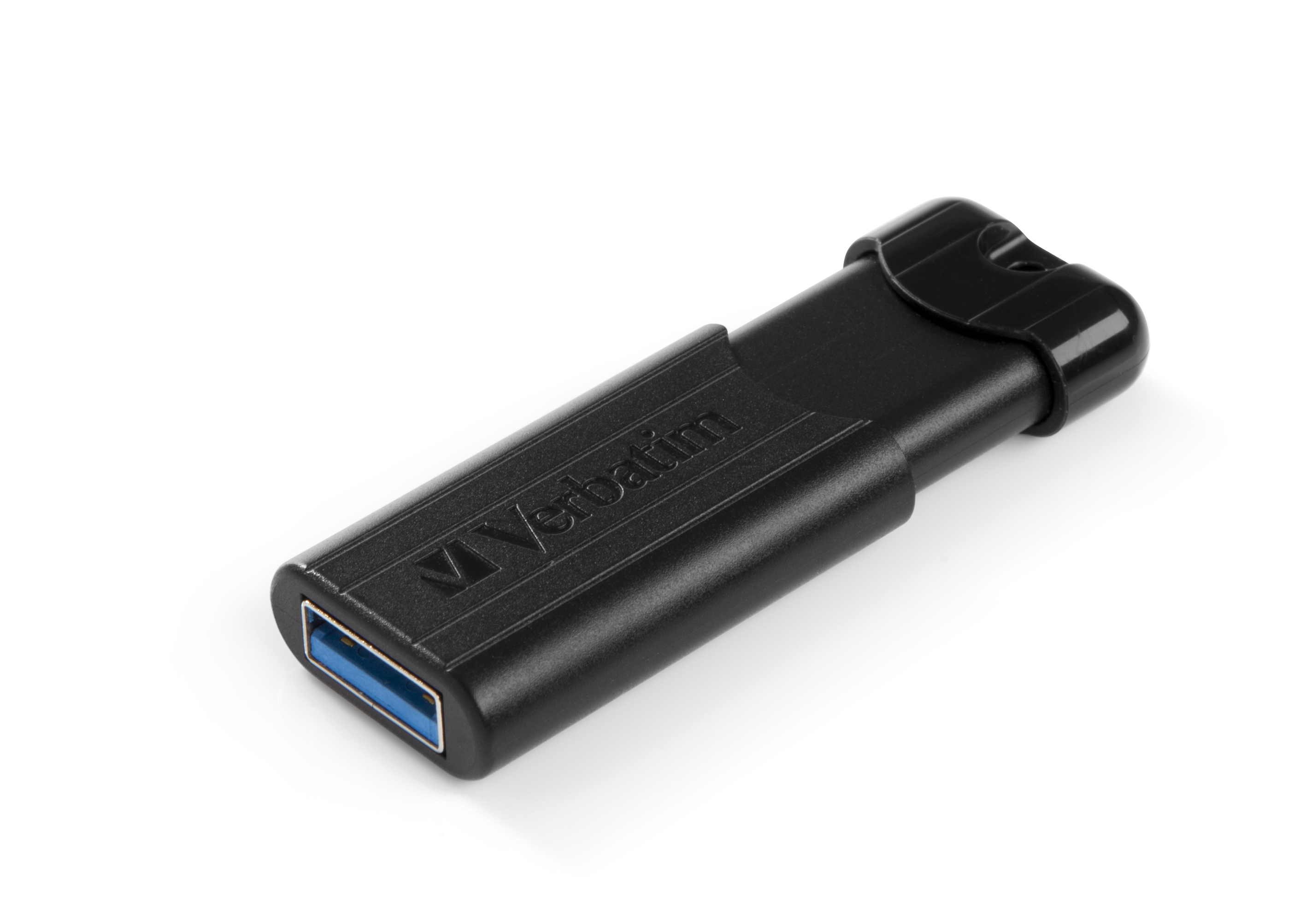 USB-mälupulk Verbatim 64GB USB3.0 PINSTRIPE BLACK/must