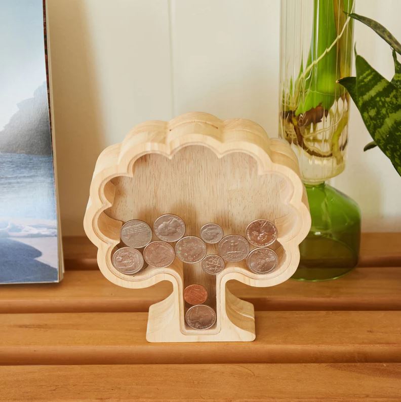 Rahakassa Money Tree, puidust