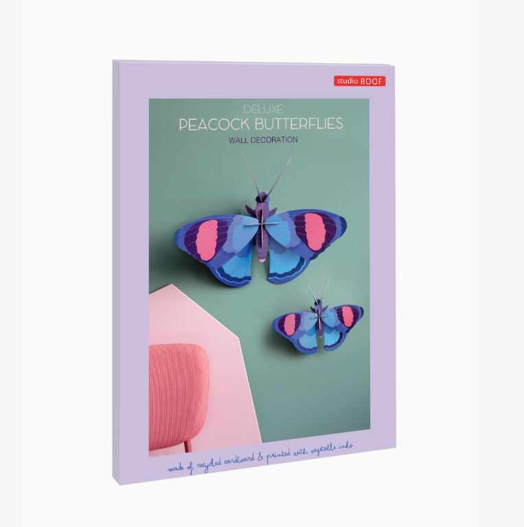 Seinakaunistused Deluxe, Peacock Butterflies