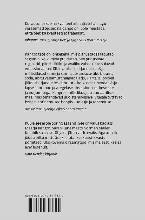 Klaaslaps - Maarja Kangro