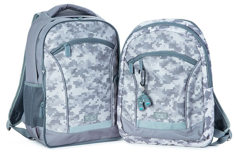 Seljakott 2 in 1 Gray Camoflauge