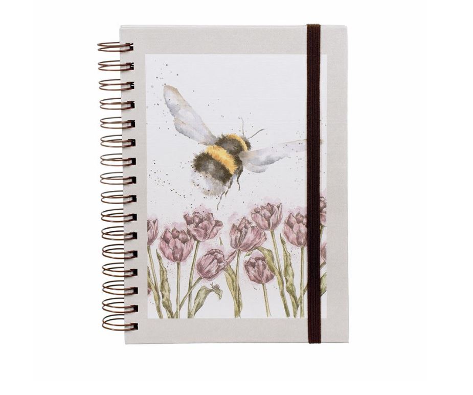 Wrendale märkmik Flight of the Bumblebee, Grey , A5