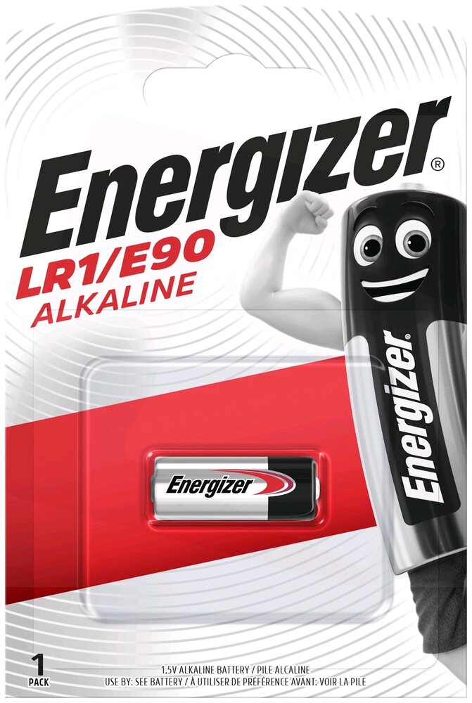 Patarei Energizer LR1/E90 1,5V Alkaline (alt.tähistus LR1 / E90 / 910A / MN9100)