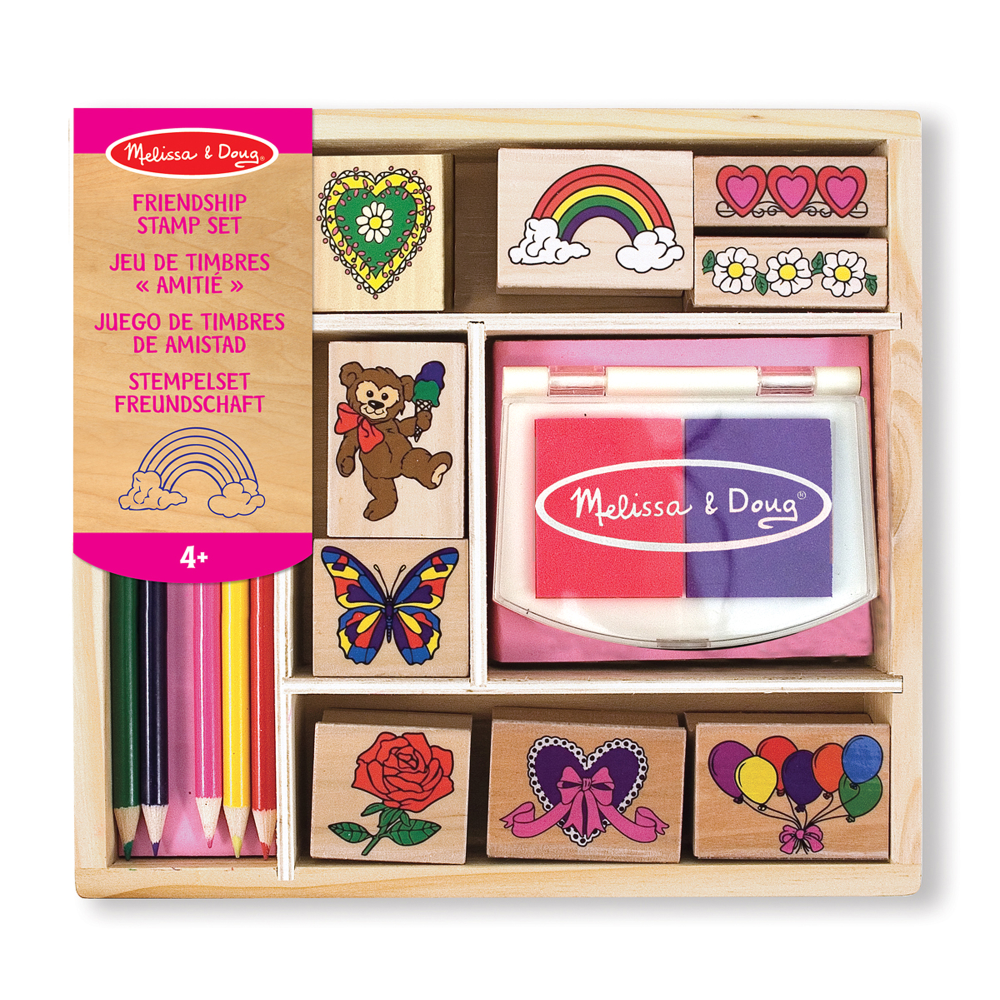 MELISSA & DOUG templite komplekt Sõprus