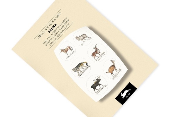 ETIKETTIDE JA KLEEPSUDE KOMPLEKT, FLORA FAUNA, 250TK