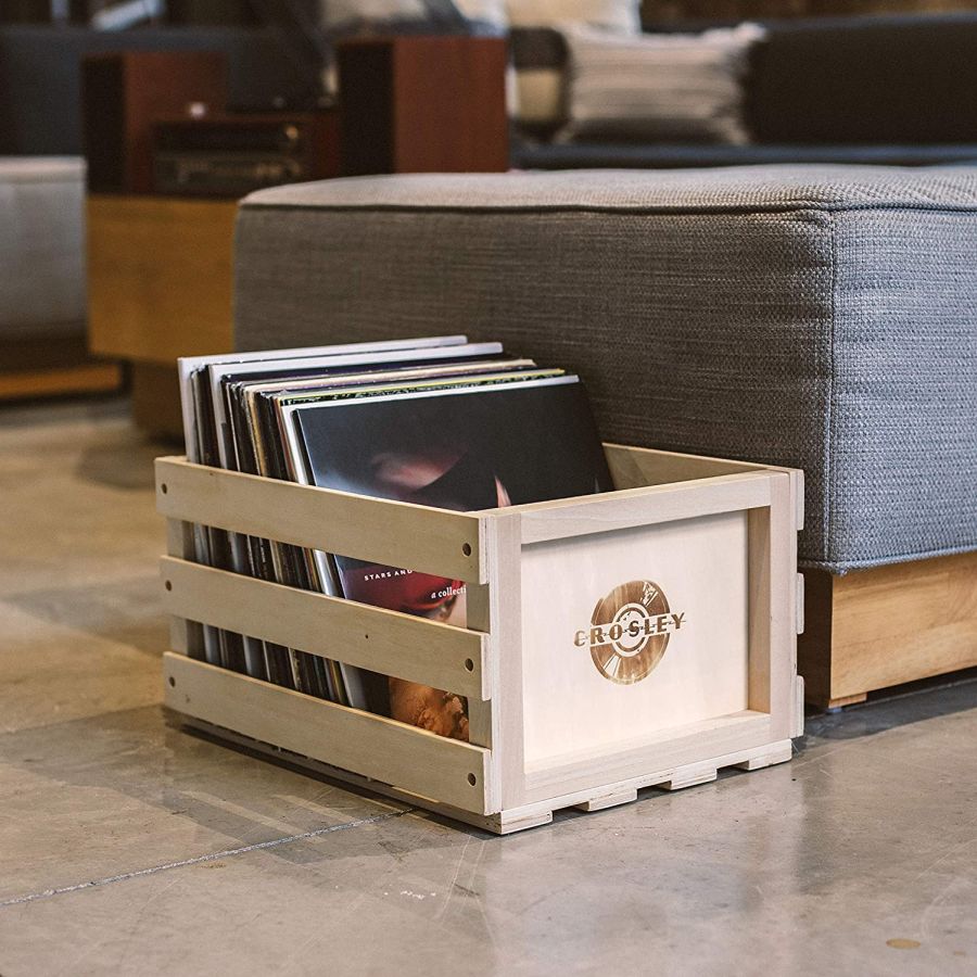 Crosley vinüülplaatide hoiukast Record Crate