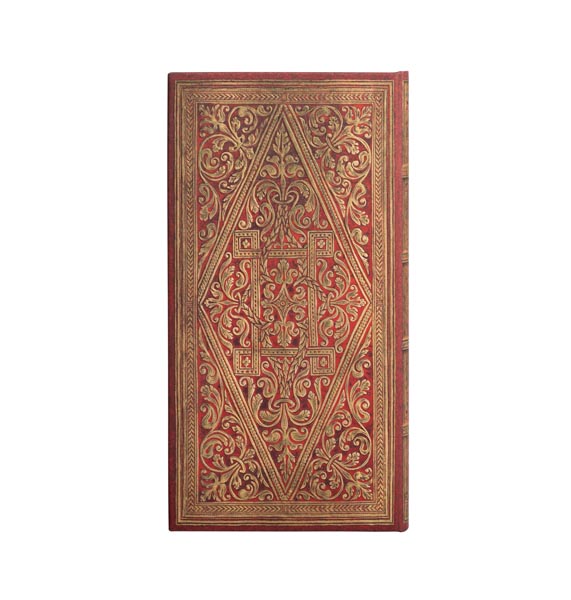2022 Paperblanks Horizontal Slim Golden Pathway