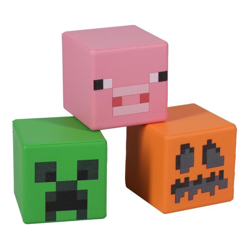 Stressipall Minecraft, assortii