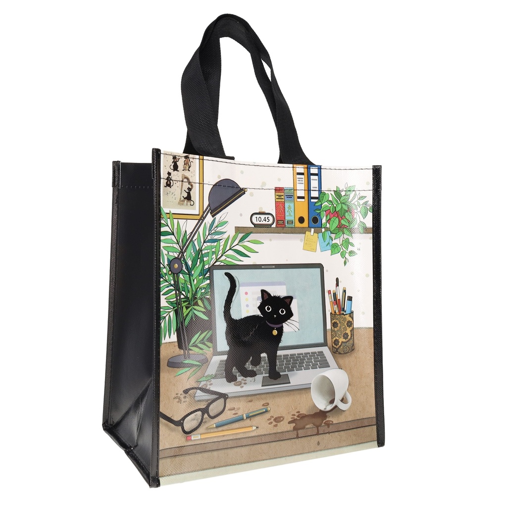 Ostukott Bug Art Kitten With Laptop