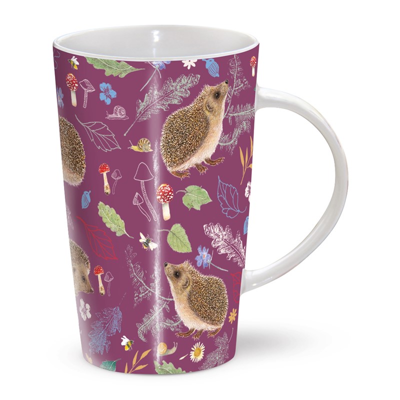 Latte kruus Hedgehogs Amongst Leaves, 350ml