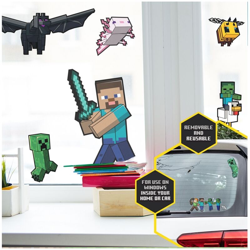 Akna kleebised Minecraft, 4 lehte