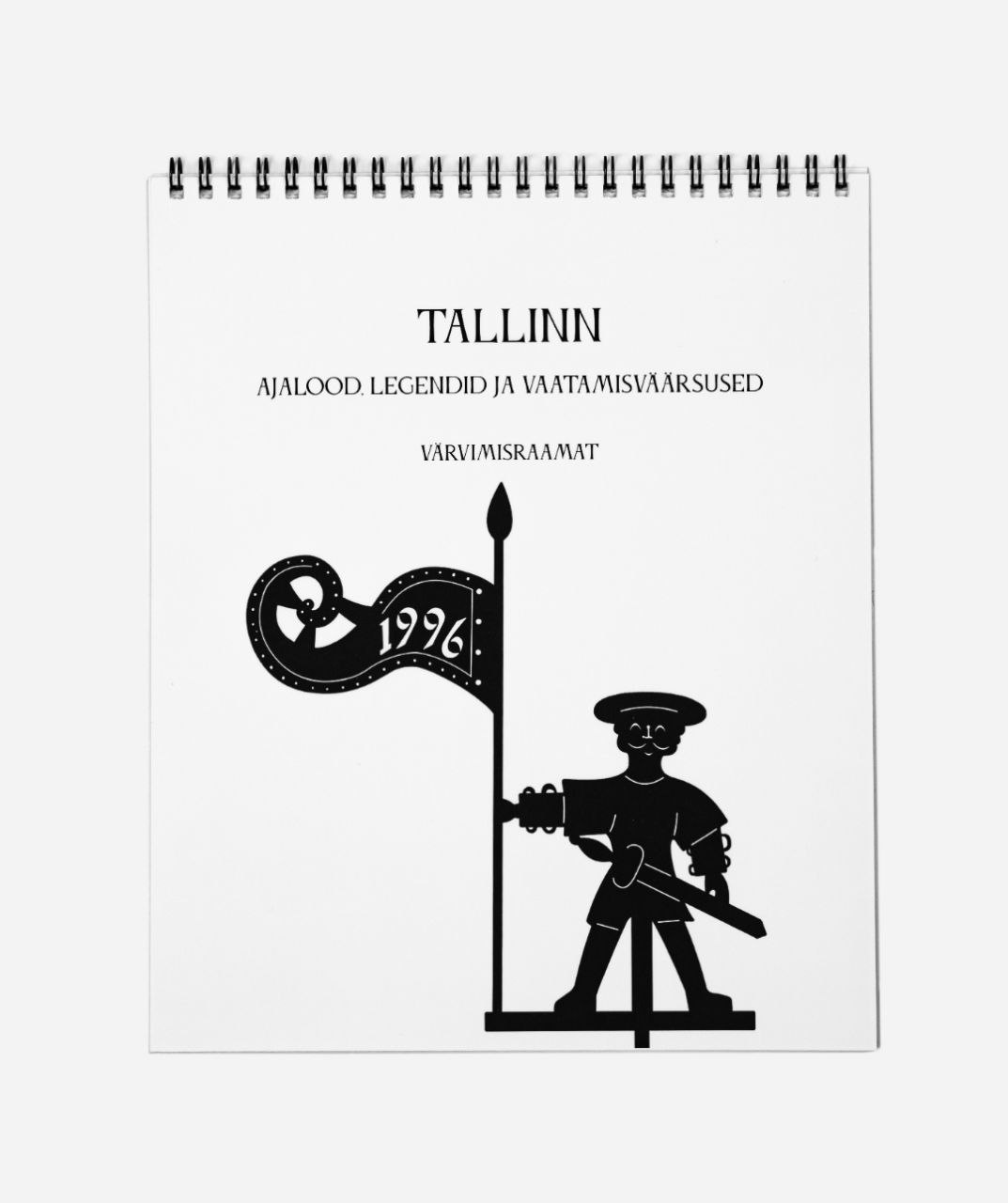 Tallinn. Ajalood, legendid ja vaatamisväärsused. Värvimisraamat