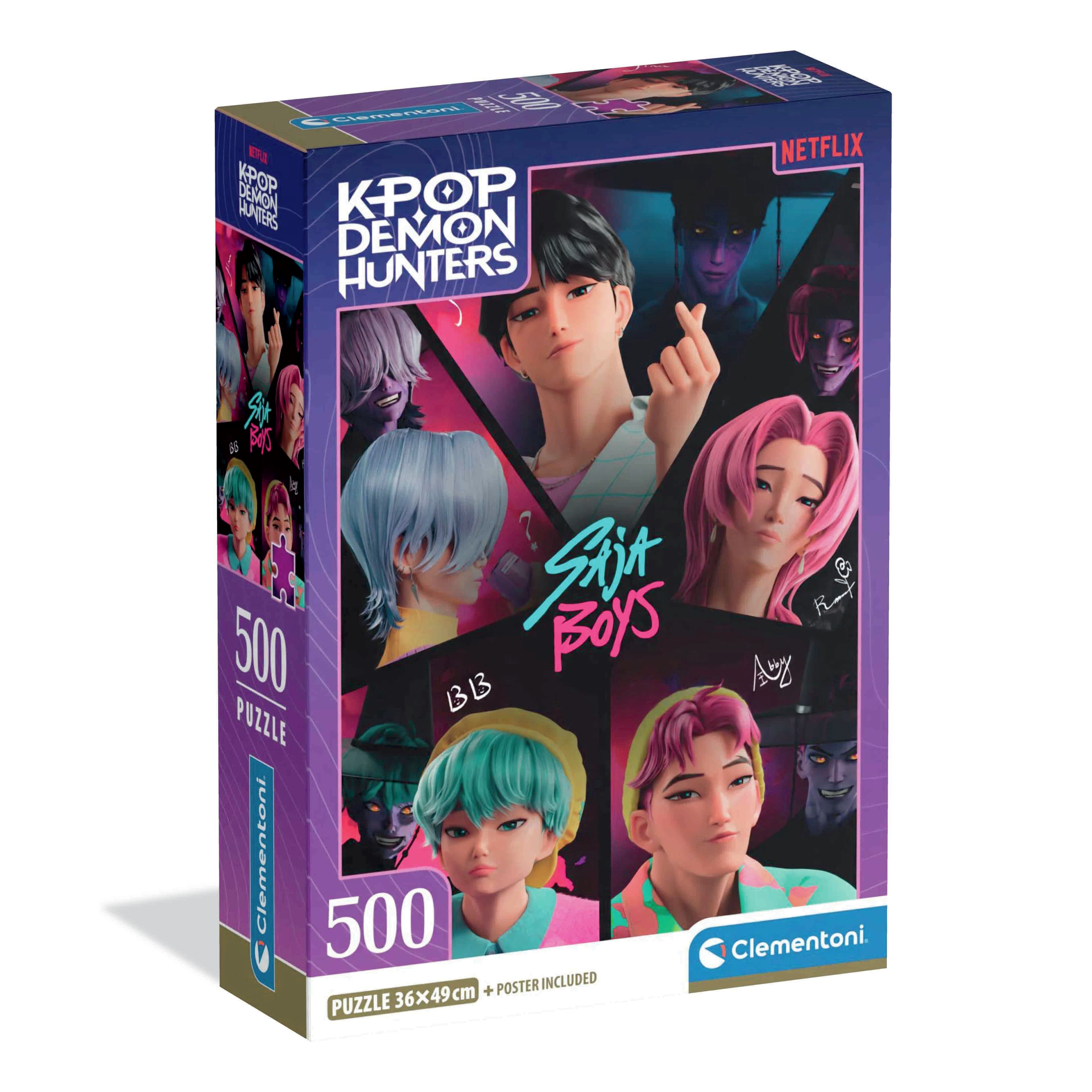 Pusle 500 tk K-Pop Demon Hunters Boys tegelased