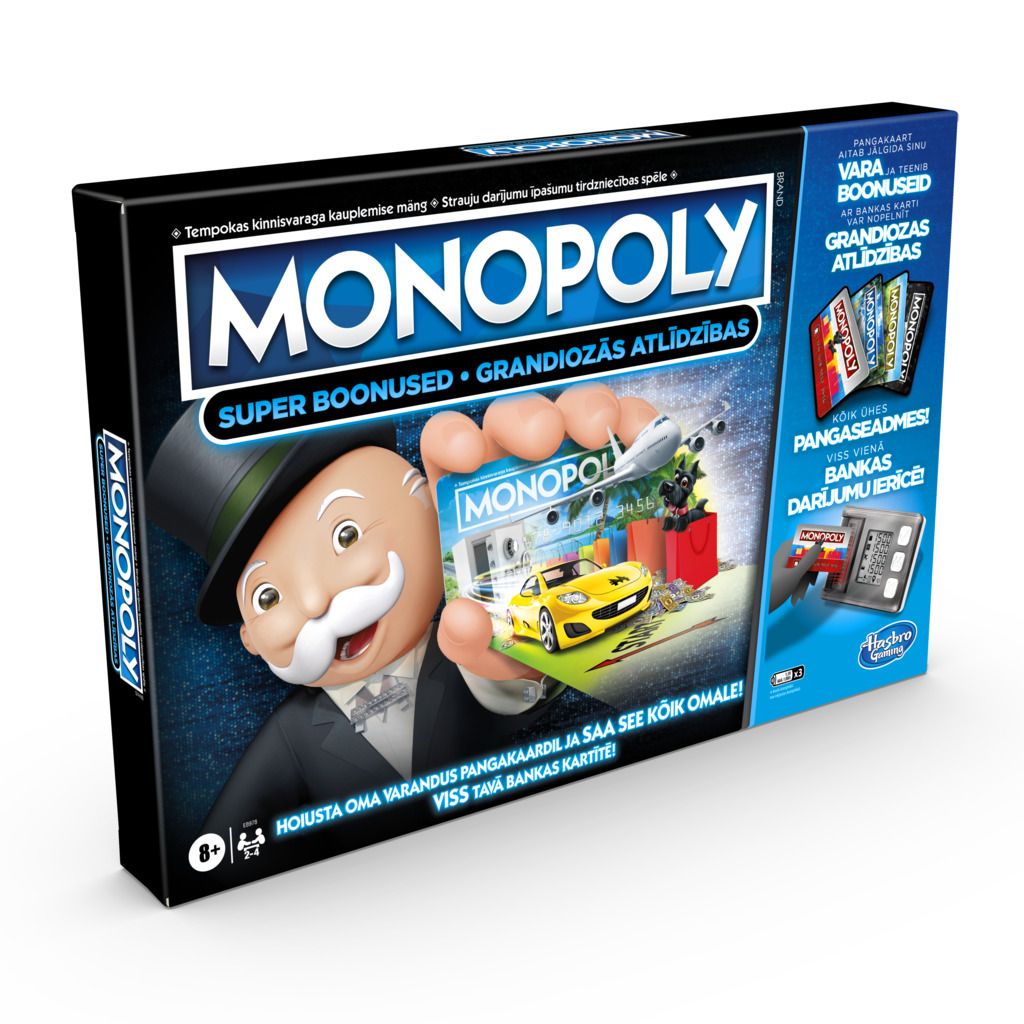 LAUAMÄNG MONOPOLY SUPER BOONUSED