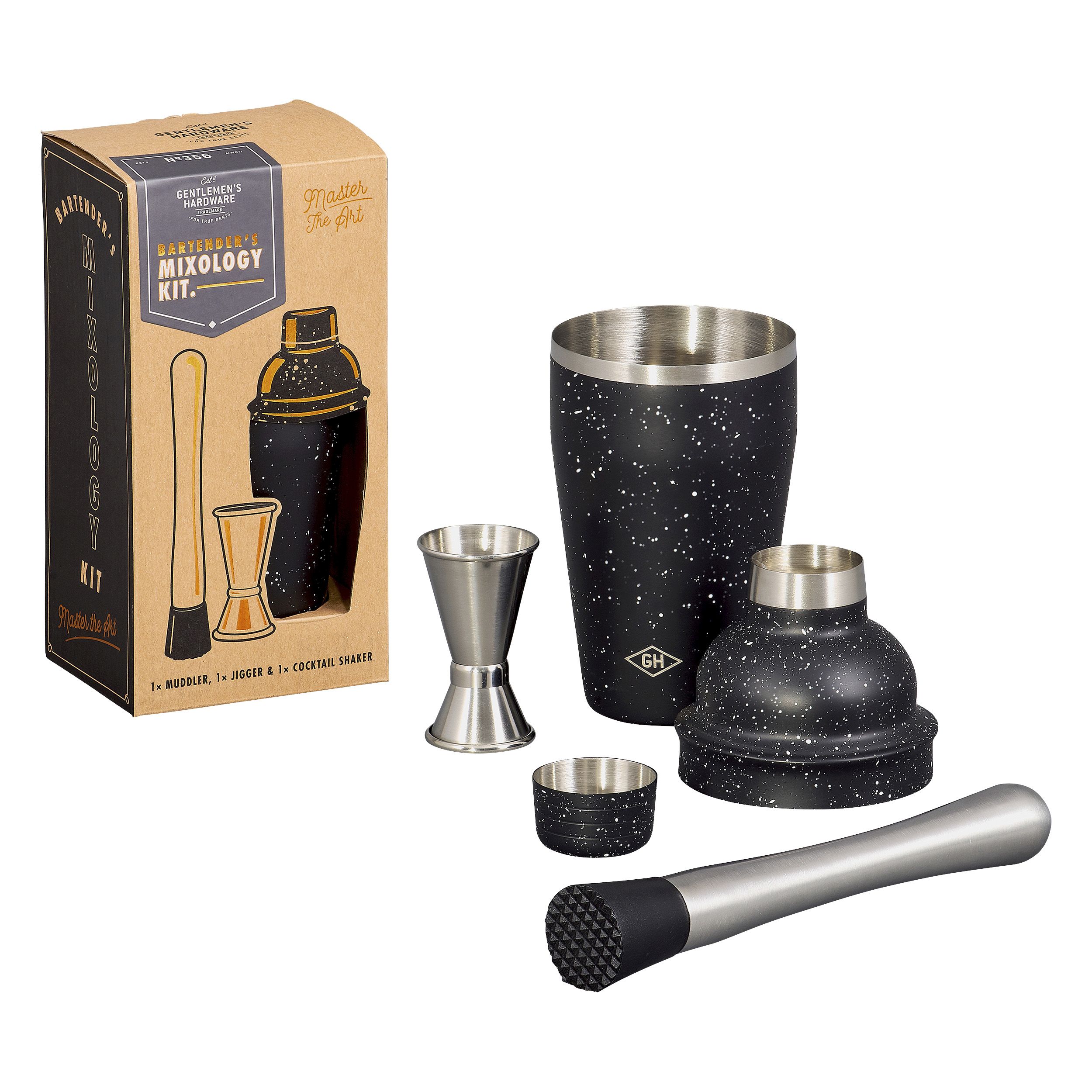 GENTLEMEN'S HARDWARE KOKTEILITEGEMISE KOMPLEKT