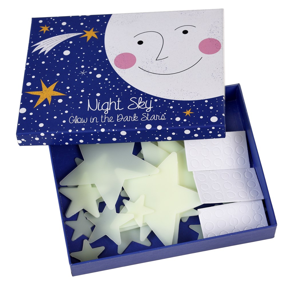 PIMEDAS HELENDAVAD TÄHED NIGHT SKY, 30TK