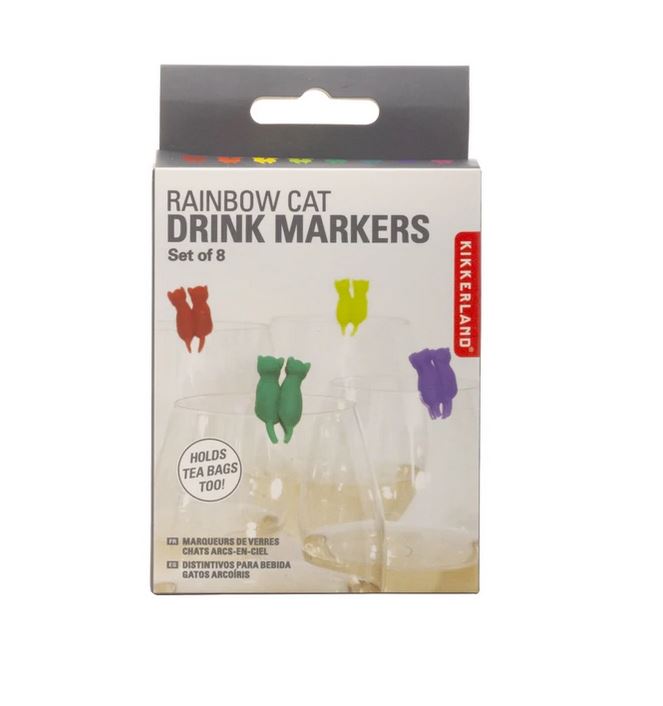 JOOGIKLAASI MARKEERIJAD RAINBOW CAT, 8TK